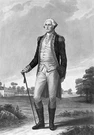 George Washington Is Shown Standing At Mount Vernon Painting By Ge- Old Photo. Fixed Price $6.47.