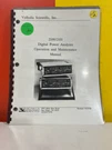 Valhalla Scientific 2100/2101 Digital Power Analyzer Op/maintenance Manual. Fixed Price $49.99.