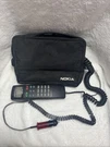 Vintage Nokia C250 Car Phone, Cellular Bag, Mobile Transceiver, Charger. Fixed Price $29.99.
