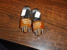 Lot Of 2 Cbs Hytron Jan-chs 5Y3WGTA Tube Tested. Fixed Price $23.00.