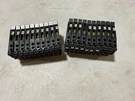 Lot Of 20 Entrelec ML../13.. Terminal Block Holders W/fuses, Nos Unused. Fixed Price $29.99.