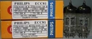 Philips ECC81 Ring Getter Made Holland Amplitrex Tested Qty 2 Pcs. Fixed Price $144.00.