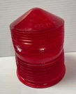 Red Rotating Beacon Light Safety Replacement Plastic Cover Dz 77-220. Fixed Price $7.46.