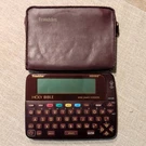Franklin Bookman Electronic Bible Model KJB-640 King James Version With Case. Fixed Price $25.95.