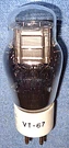 Nos Rca VT-67 Aka 30 Special Vacuum Tube 1949 Vintage Transmitting Triode. Fixed Price $35.00.