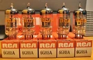 Audio Tubes - Sleeve Of 5 New Rca 6GH8A Factory Matching Nos Nib Usa Tested. Fixed Price $39.99.