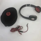 Beats By Dr. Dre Monster Pro Headphones Black/red For Parts Repair As-is. Fixed Price $29.99.