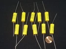 Qty 10: Trusted Quality Mallory Brand 0.22UF 630V Metallized Film Capacitor Nos. Fixed Price $15.00.