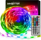 Daybetter 32.8FT Led Strip Lights With Remote Power Supply. Fixed Price $12.97.