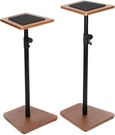 On-stage SMS7500 Studio Monitor Stands Rosewood. Fixed Price $177.95.