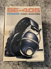 Pioneer SE-405 Vintage Headphones. Fixed Price $29.00.
