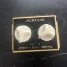 Vintage Midland 14-111 Stereo Level Switch Box Controller. Fixed Price $24.99.