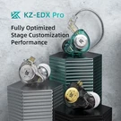 Kz Edx Pro Earphones Dynamic In Monitor Hifi Wired Headphones Bass Stereo Ga. Fixed Price $11.99.