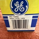 Lot Of 2 New Ge 15T6 Incandescent Light Buld Clear Watt 145V. Fixed Price $8.95.