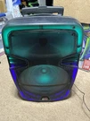 Qfx Bluetooth Rechargeable Speaker 15,000 Watt. Fixed Price $85.00.