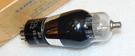 6C8G VT-136 Nos Nib Tung-sol Tube Black Round Plates W/ Adapter 6SL7GT (1943). Fixed Price $287.45.
