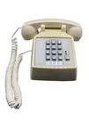 Vintage Cream Bell Phones Model Basic 51450 Push Button. Fixed Price $35.00.