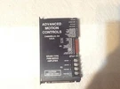 Advance Motion Controls 30ABR Brush Type Pwm Servo Amplifier. Fixed Price $399.99.