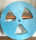 New SUPER-8 1600 Ft Blue Plastic Reel (will Fit On Any Elmo ST-1200, GS-1200). Fixed Price $19.95.
