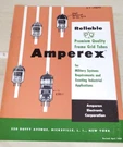 1959 Catalog / Sales Brochure Amperex Frame Grid Tubes. Fixed Price $19.99.