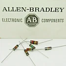 ( Pcs ) Ohm 5% Carbon Comp Allen Bradley Resistor Watt RC32GF100J. Fixed Price $11.95.