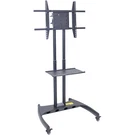 H. Wilson Luxor Adjustable Flat Panel Cart With Shelf And Rotating Mount. Fixed Price $489.99.