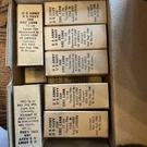 Lot Of 14:NOS Nib Jan 12A6 Beam Power Tubes Crc Rca VT-134 Date Matched 1944. Fixed Price $35.00.