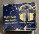 Bell & Howell Super Dynamic Stero Headphones-not Tested/for Parts. Fixed Price $13.49.