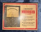 Vintage Micronta 22-203A Black 27-RANGE 30000 Ohms/volt Electrical Multitester. Fixed Price $19.99.