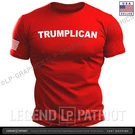 Trumplican T-shirt 2028 American Patriotic Election 2A Maga Usa Tee S-2XL. Fixed Price $17.99.