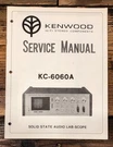 Kenwood Audio Scope Service Manual *original*. Fixed Price $99.97.