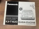 Panasonic KX-T1520 Easa-phone Answering System Wood Grain Vintage Boxed Manual. Fixed Price $49.00.