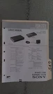 Sony ISH-777 MDR-20L Tv Service Manual Original Repair Book Stereo Headphones. Fixed Price $25.00.