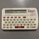 Vintage 1997 Franklin Webster's Spelling Corrector NCS-100 New Battery Works!. Fixed Price $9.99.