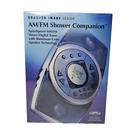 (new/sealed) - Sharper Image Design Am/fm Shower Companion SI695 In Gray. Fixed Price $100.00.