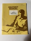 Vtg 1985 Heathkit Umatic Memory Keyer Model SA-5010A Manual. Fixed Price $17.50.