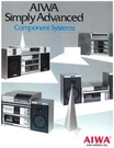 Aiwa - Brochure Catalogue Component Systems 1983 English. Fixed Price $13.95.