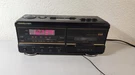 Vtg Soundesign Am/fm Alarm Clock Radio Cassette Player Model 3827 Black. Fixed Price $34.88.