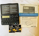 Radio Shack Directory Scheduler Calculator Clock 65-946 Original Box W/ Manual. Fixed Price $15.99.