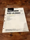 Pioneer Cassette Car Stereo KE-A380 Service Manual. Fixed Price $15.99.