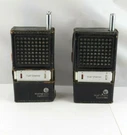 2 Vintage Portable Old School Westinghouse Transceivers Dual Channel 9V. Fixed Price $34.95.
