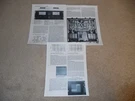 Sansui BA-F1 Amplifier Review, 3 Pgs, 1980, Full Test. Fixed Price $9.99.