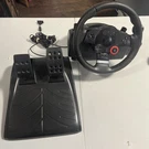 Logitec Driving Force Gt Simulator Racing Wheel Pedal Pc PS3 Used Missing Piece. Fixed Price $74.00.