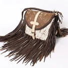 Ad American Darling Handcrafted Hair-on Cowhide Western Cross Body Bag With. Fixed Price $209.00.
