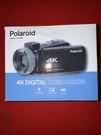 Polaroid 4K 18X Zoom Touch Screen Wi-fi Camcorder Black. Fixed Price $50.00.