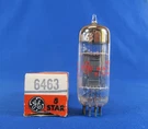 Ge 5-STAR 6463 Vacuum Tube Nos Nib Gray Plate TV-7 Tested. Fixed Price $10.50.