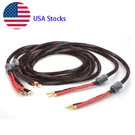Pair Western Electri 12AWG Occ Bi-wire Spade Hifi Cable Loudspeaker. Fixed Price $41.51.