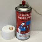 Vintage Empty Archer Tin Spray Can Tv Tuner & Control Cleaner Radio Shack 1970S. Fixed Price $8.99.