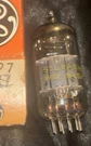 Nos Tested 12AD7 Sylvania Smooth Black Plates Square Getter Low Noise 12AX7 Type. Fixed Price $71.90.