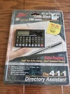 Vintage 1989 Electronic Little Black Book 411 Directory Assistant Tele-art New. Fixed Price $15.99.
